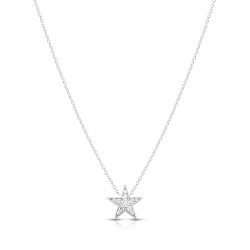 18KT Diamond Star Necklace