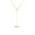 18KT Oro Classic Toggle Necklace