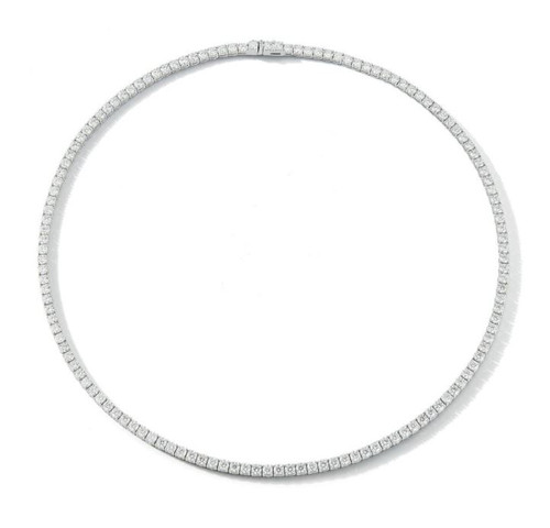 14KT Diamond Tennis Necklace