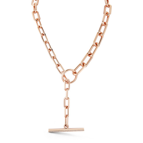 Saxon Jumbo Chain Toggle Necklace