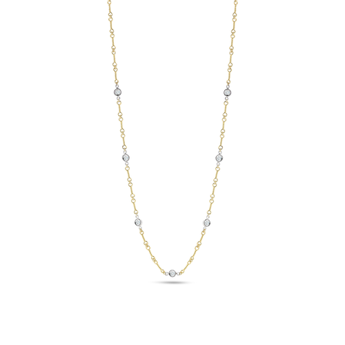 18KT Dogbone Chain Necklace